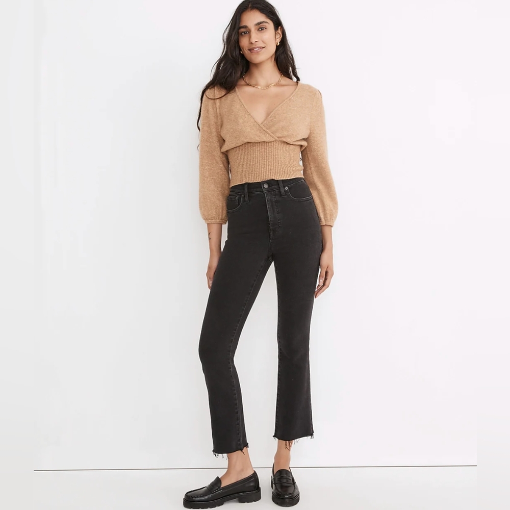NWT Madewell Cali Demi-Boot Jeans size 32